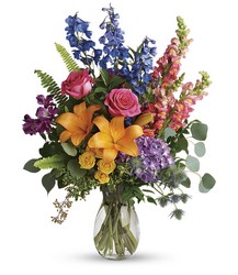 Colors Of The Rainbow Bouquet from McIntire Florist in Fulton, Missouri